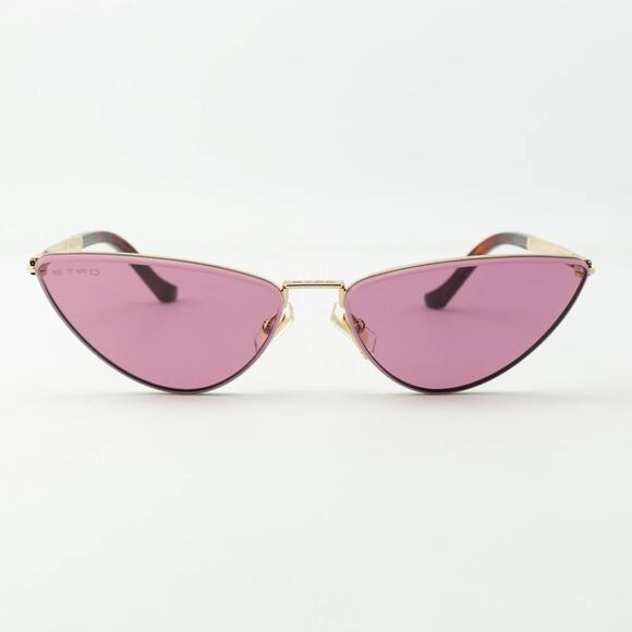 New! Etro ETRO0035/S 0000W9 Elegant Cat Eye Pink Sunglasses, Authentic main image 4